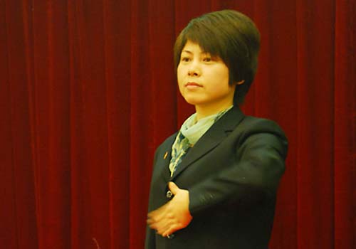 2012年工作年会，文艺表演《感恩的心》