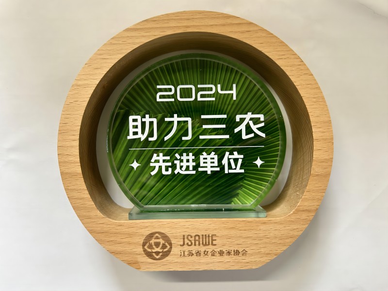 天惠超市荣获2024年度“助力三农先进单位”称号
